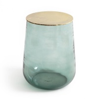 Журнальный Столик из стекла Conope единый размер синий AM.PM  фото, kupilegko.ru